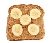 PB Toast Bananna Crop