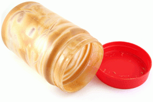 peanut butter jar empty