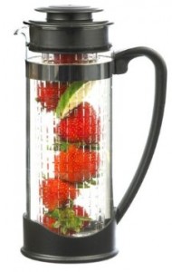 GROSCHE Atlantis Water and Fruit Infusion Borosilicate Glass Pitcher